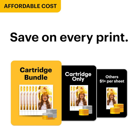 Mini 2 Retro 2.1X3.4” Portable Instant Photo Printer, Wireless Connection, Compatible with Ios, Android & Bluetooth, Real Photo, 4Pass Technology & Lamination Process, Premium Quality- Black