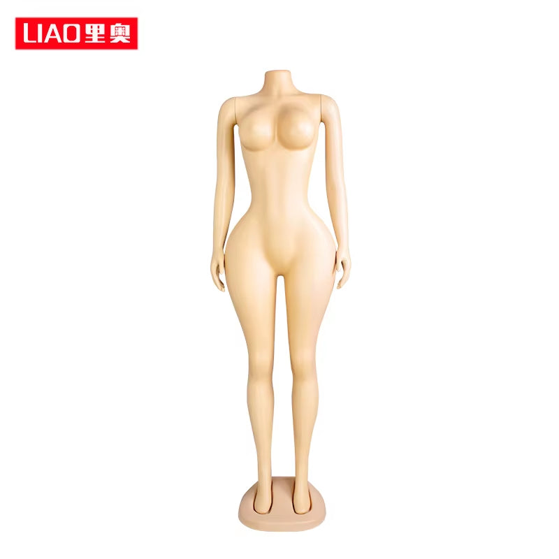 Cheap BBL Female Mannequins Plastic Big Bust Big Ass Woman Dummy Fashion Garments Display